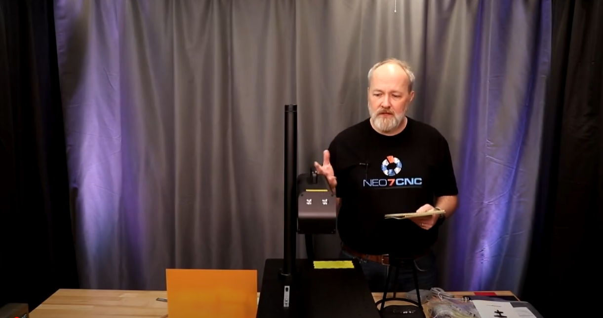 Review from 'Neo7CNC' -هذا الشيء يعني العمل، ليزر الألياف ComMarker B4 60W MOPA