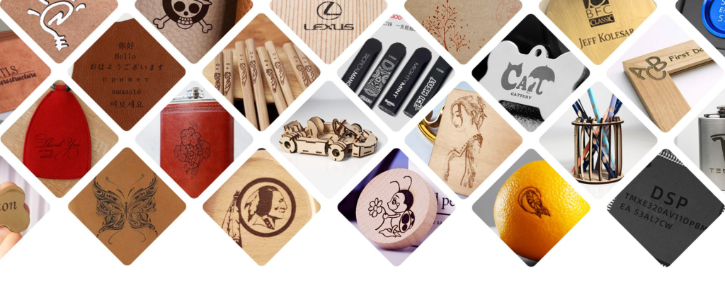 laser-engraved products