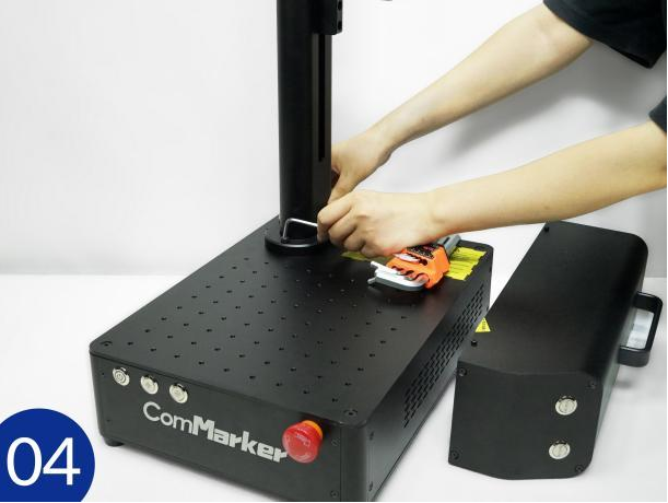 ComMarker B4 laser marking engraver machine