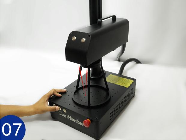Fiber Laser Engraver Assembly of Auxiliary Holder