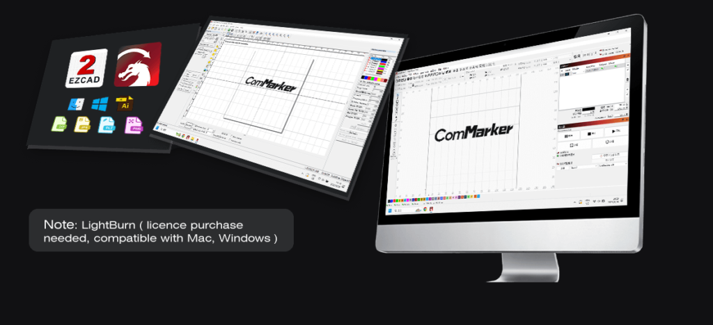 LightBurn and EZCAD